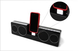 Q Card Case: Lightning Dock Adapter compatible