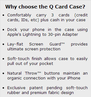 What Choose the Q Card Case?
