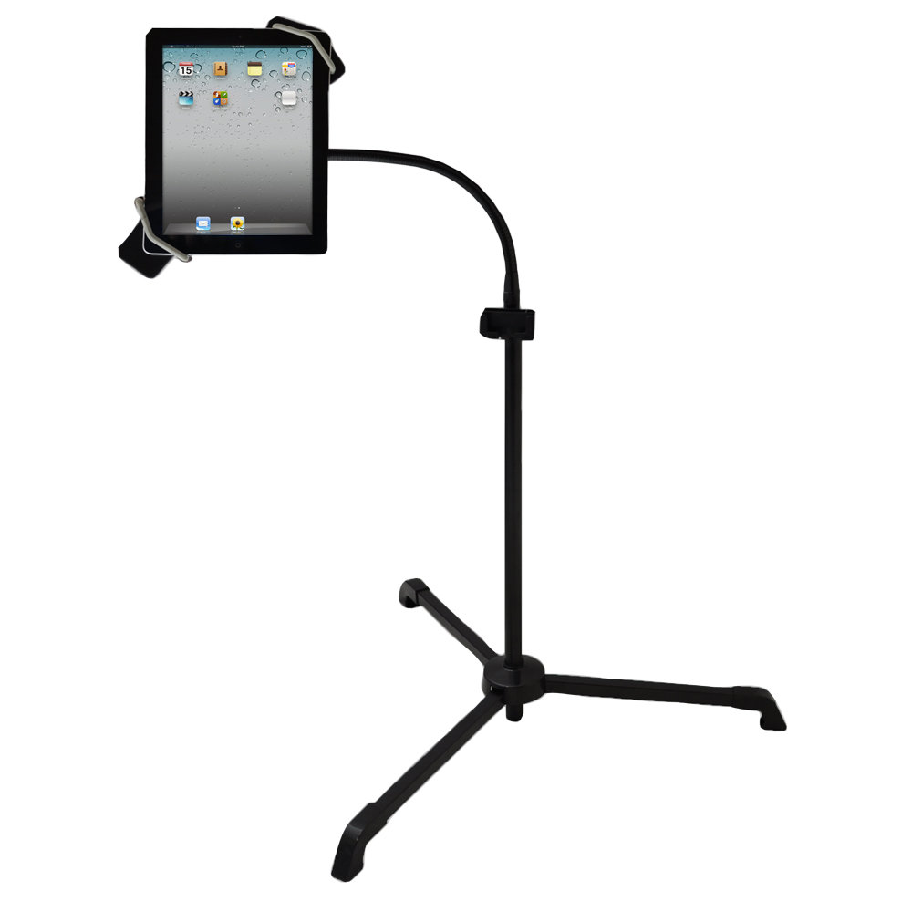 Pyle PMKSPAD2 Universal Tablet PC/Android/Kindle/iPad Floor Stand for Music
