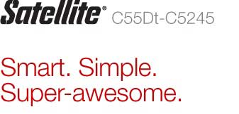 Satellite C55Dt-C5245 | Smart. Simple. Super-awesome.