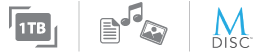 1TB Hard Drive | M Disc