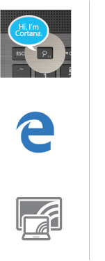Cortana | Microsoft Edge | Continuum