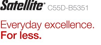 Satellite&reg; C55D-B5351 | Everyday excellence. For less.