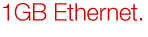 1GB Ethernet.