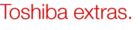 Toshiba extras.