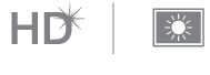 HD, TruBrite&reg; display