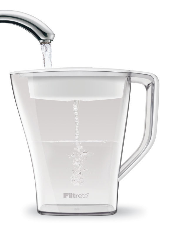 Filtrete Water Pitcher WP02WH8, 8 Cup Pitcher Water