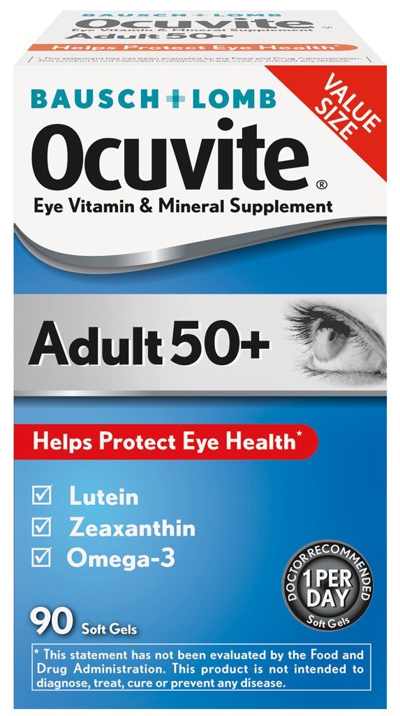 Bausch & Lomb Ocuvite Adult 50+ Vitamin & Mineral