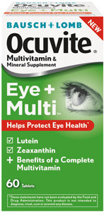 Ocuvite Eye + Multi Vitamin Formula (60 Tablets)