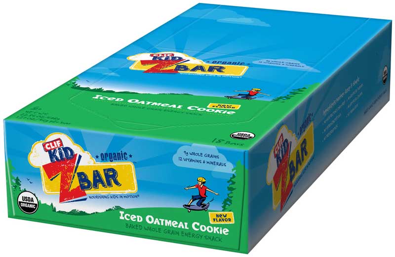 CLIF Kid ZBAR Organic Energy Bar (Iced Oatmeal Cookie), 1.27 OZ