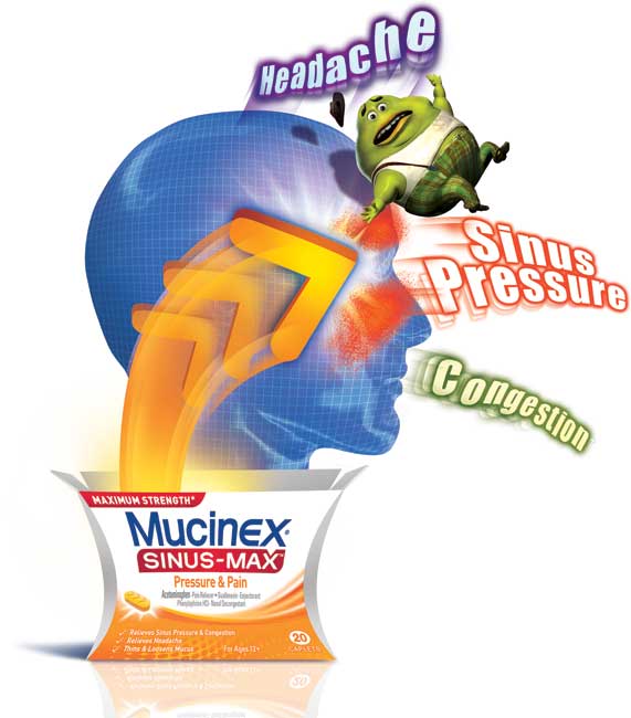 Mucinex SinusMax Pressure and Pain Caplets, 20 Count