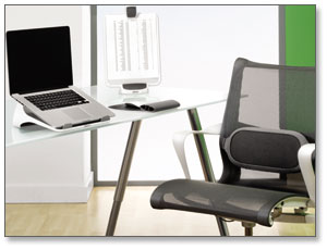 Fellowes I-Spire Series Lumbar Cushion Product Shot