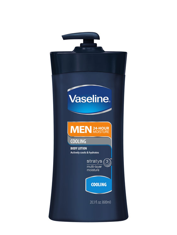Vaseline Men's Cooling Hydration Body Lotion, 20.3ounce