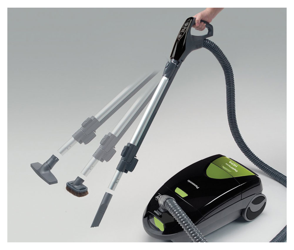 Panasonic MCCG917 "OptiFlow" Bag Canister Vacuum Cleaner