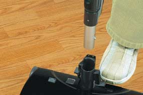 Removable telescopic wand