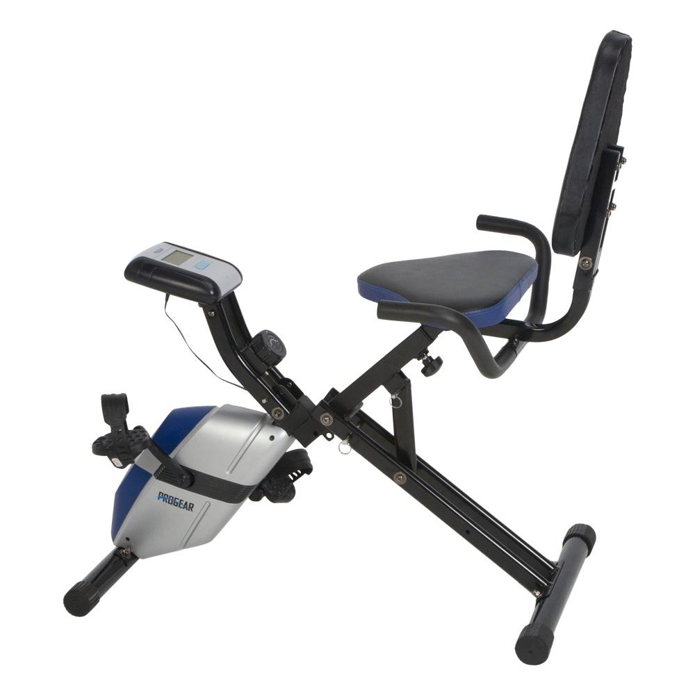 ProGear 190 Compact Recumbent Bike with Heart Pulse