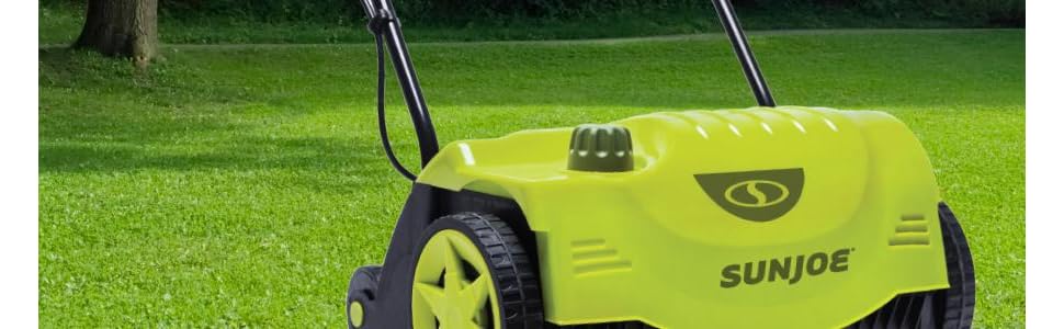 Amazon.com : Sun Joe AJ799E Dethatcher Joe 14-Inch 11-Amp Electric