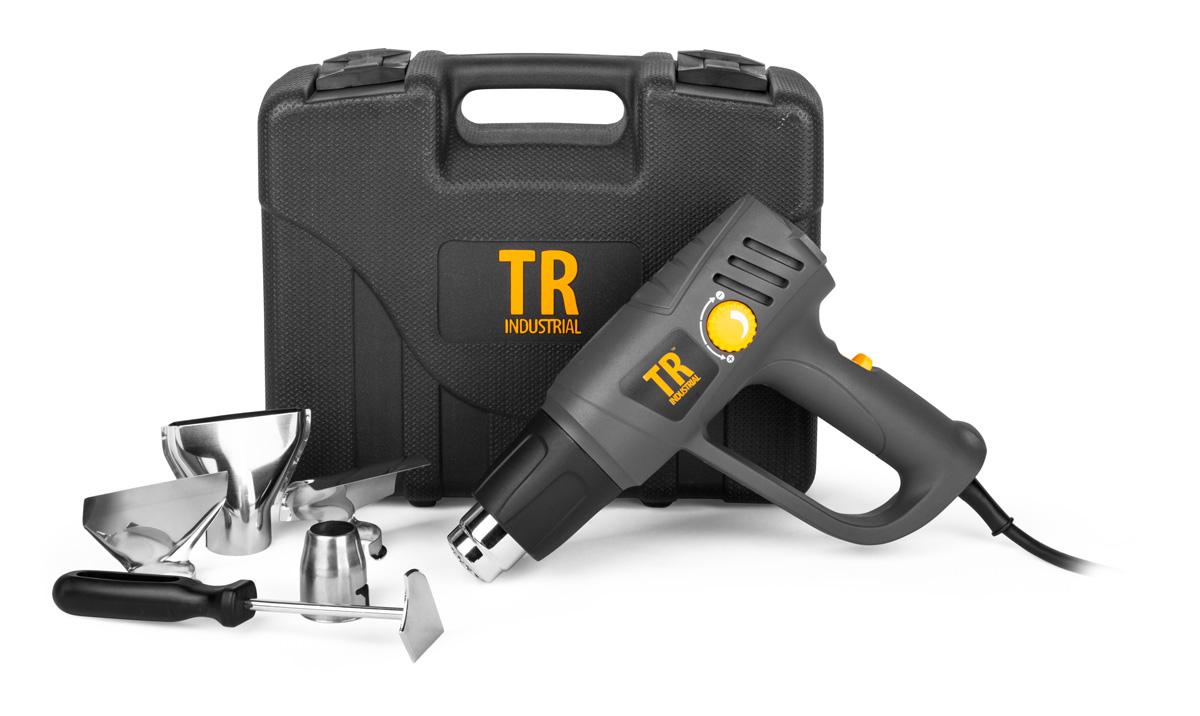 TR Industrial 89200 1500W Heat Gun Kit with Variable Temperature Control