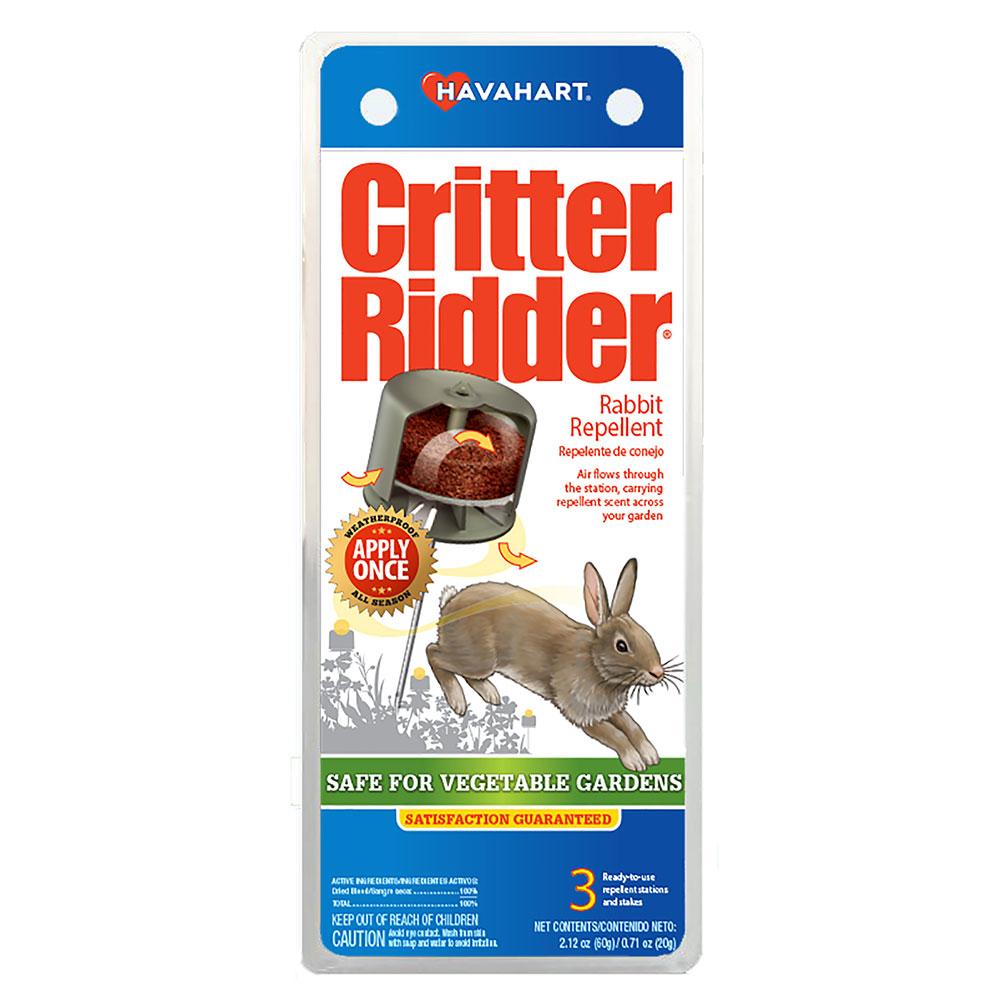 HAVAHART Critter Ridder Rabbit Repellent CR5600, Brown/A