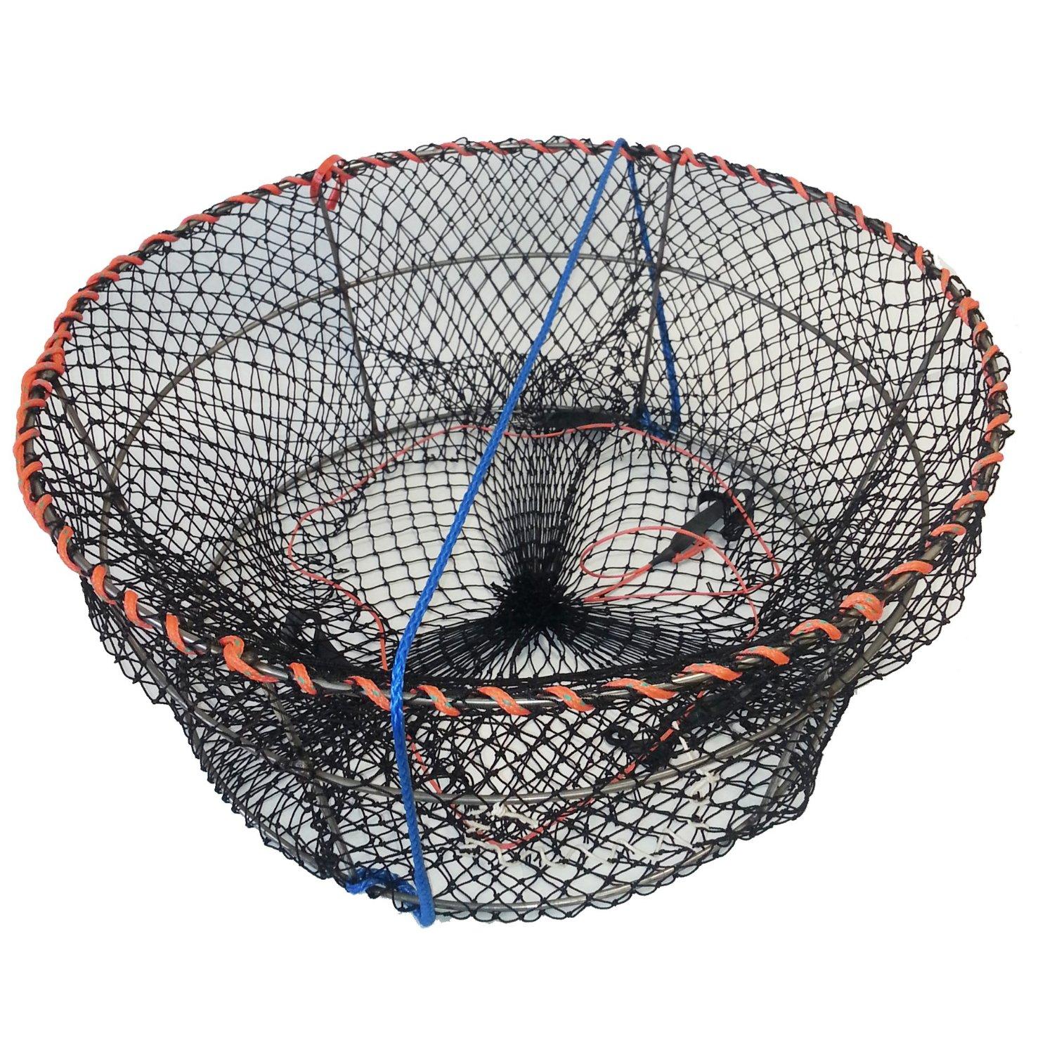 Ladner Traps 30Inch Stainless Steel Shrimp Trap Fishing