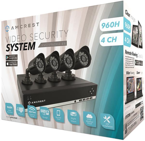 Amazon.com : Amcrest 960H Video Security System Four 800