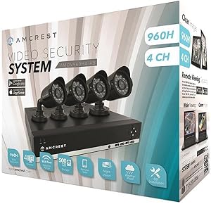 Amazon.com : Amcrest 960H Video Security System Four 800