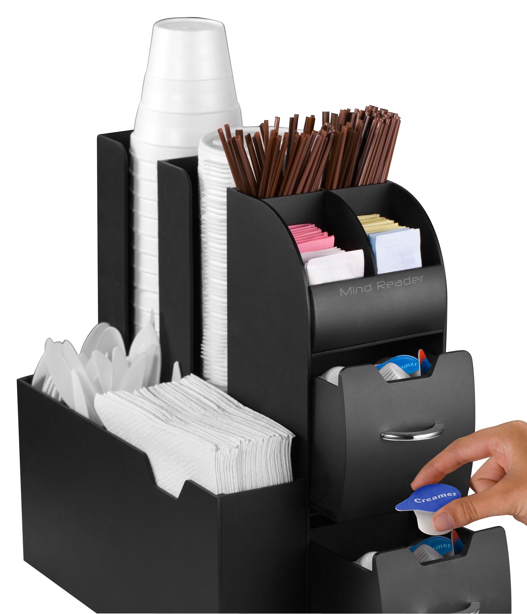 Mind Reader Coffee Condiment and Accessories Caddy