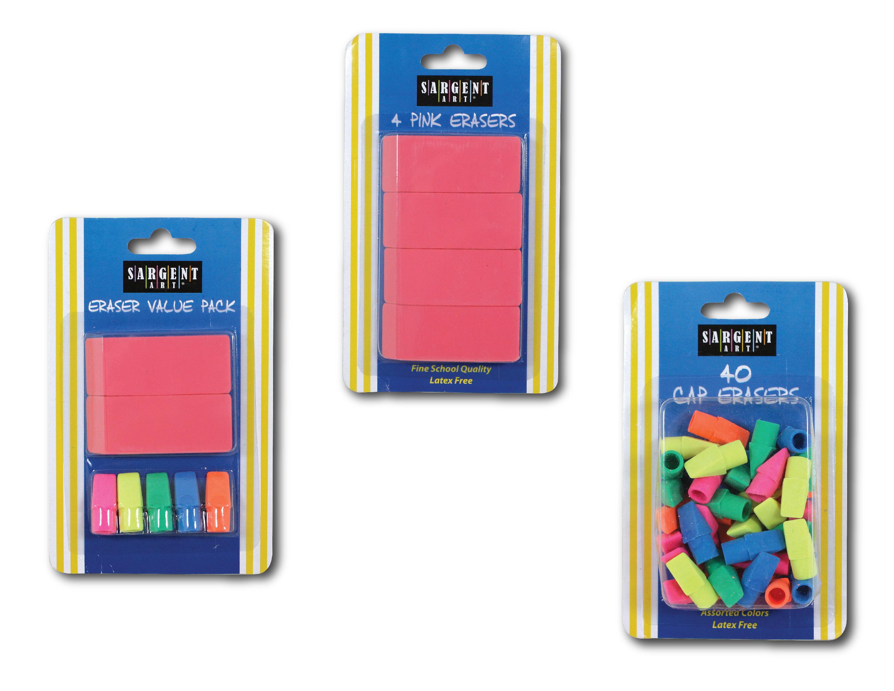 Amazon.com Sargent Art 36 Count Premium Pink Eraser Class 