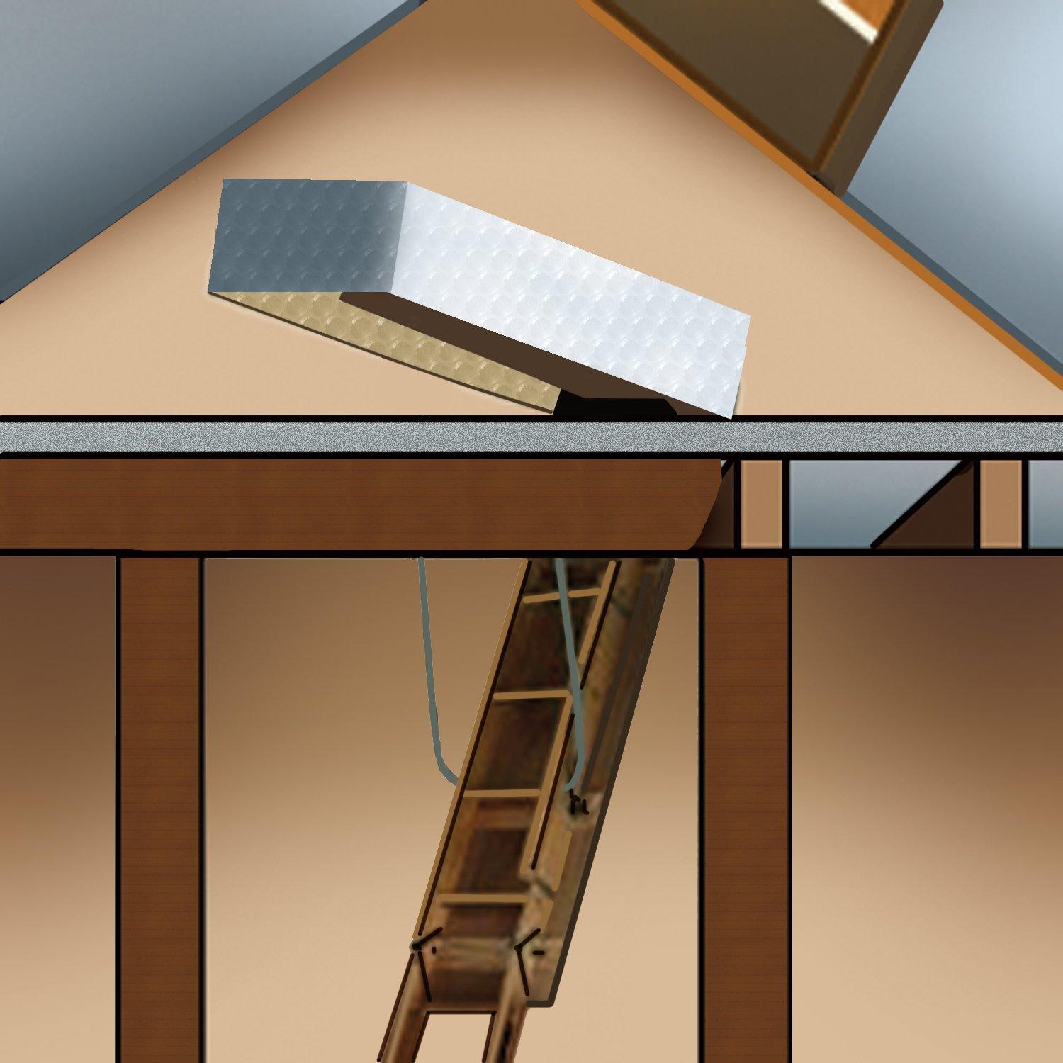 Reach Barrier 3139 Reflective Air² Attic Ladder Insulation Kit Attic