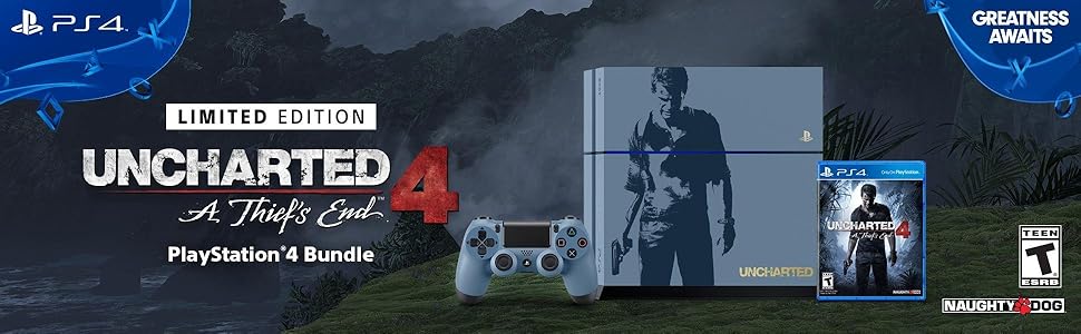 bundle;console;system;hardware;uncharted;uncharted4;playstation;ps4;playstation4;limited;edition;