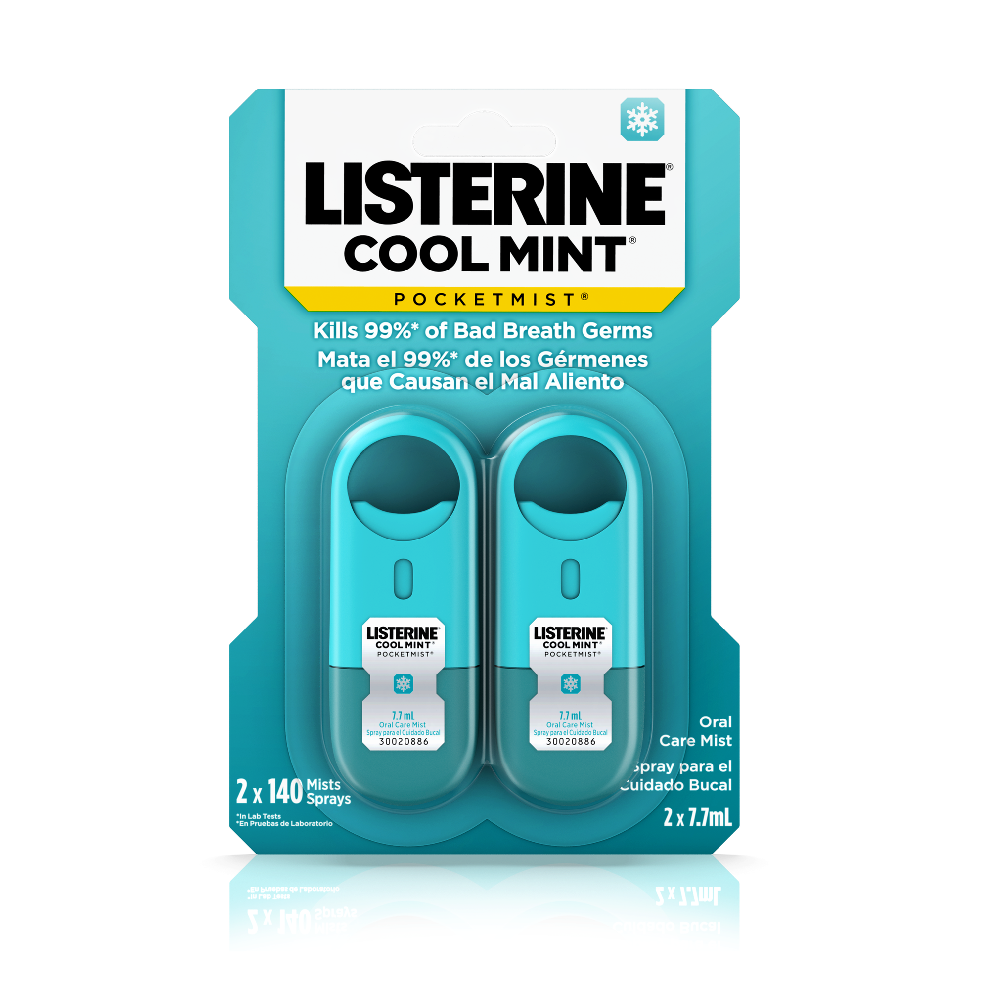 Listerine Pocketmist Cool Mint Oral Care Mist to Get Rid