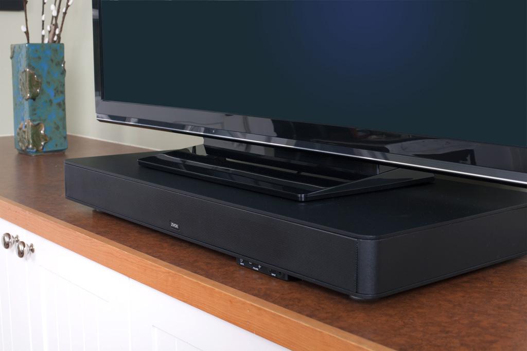 ZVOX SoundBase 670 36”Sound Bar with 3 BuiltIn Subwoofers