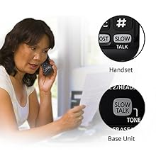 Panasonic KX-TGM430B Slow Talk feature