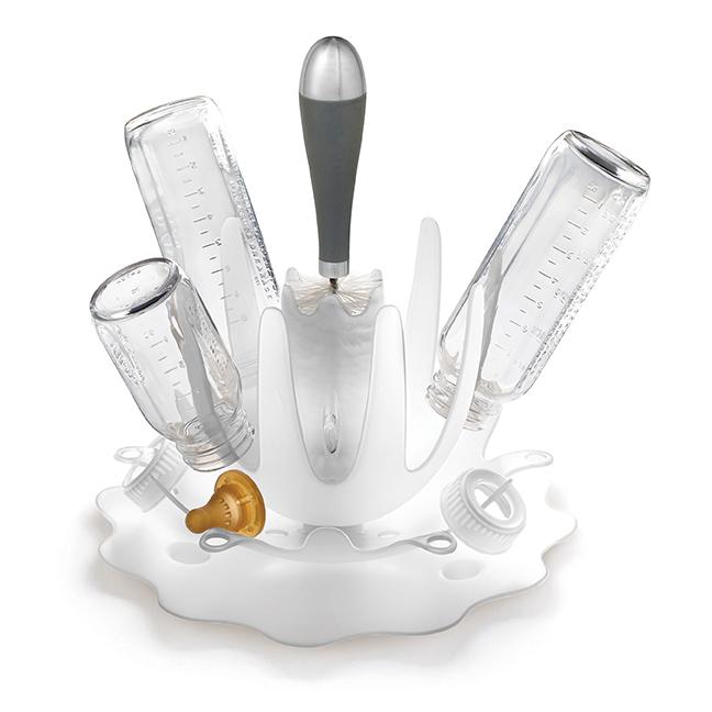 Skip Hop Splash Bottle Dryer, Translucent Baby Bottle