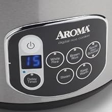 Amazon.com: Aroma Housewares 20-Cup (Cooked) (10-Cup UNCOOKED) Digital