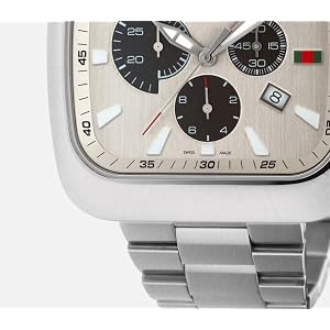 Gucci Coupe Black Stainless Steel 