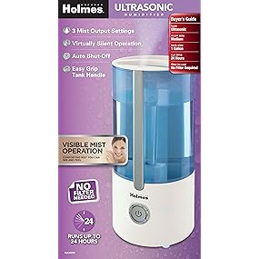 Amazon.com: HOLMES HUL2425D Ultrasonic Cool Mist Filter Free Humidifier