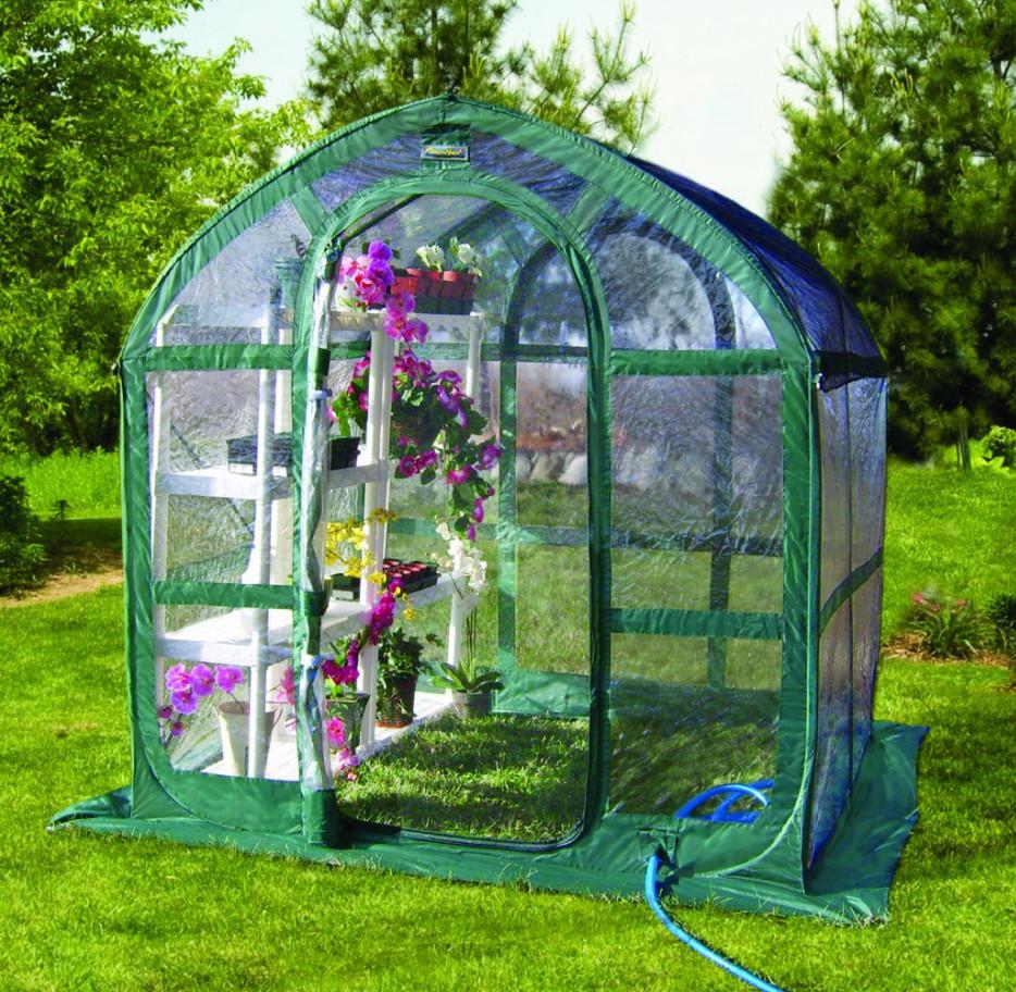 Flower House FHSP300CL SpringHouse Greenhouse, Clear