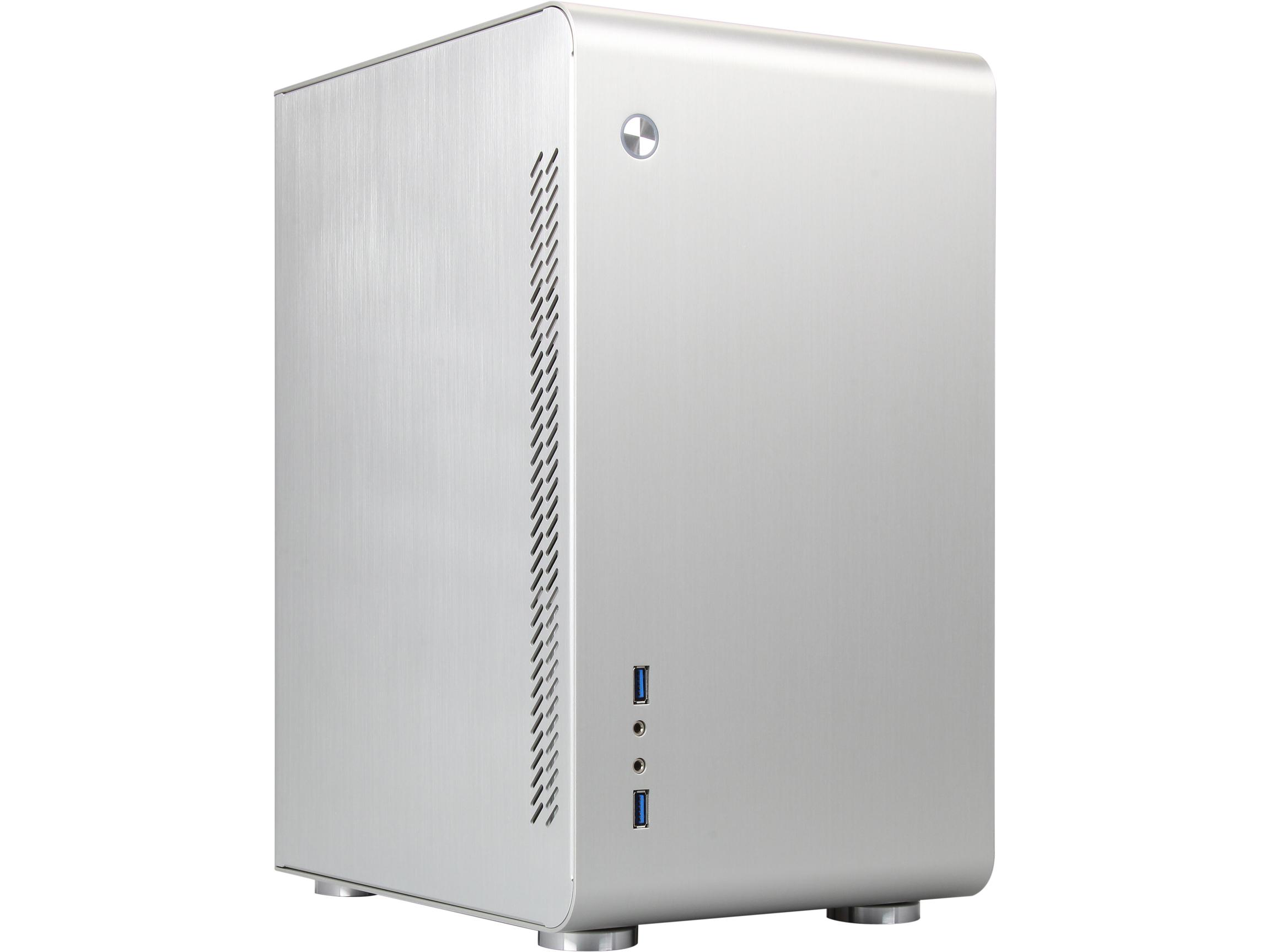 Rosewill Legacy U3S Silver Aluminum Alloy MicroATX Mini Tower Computer Case Cases