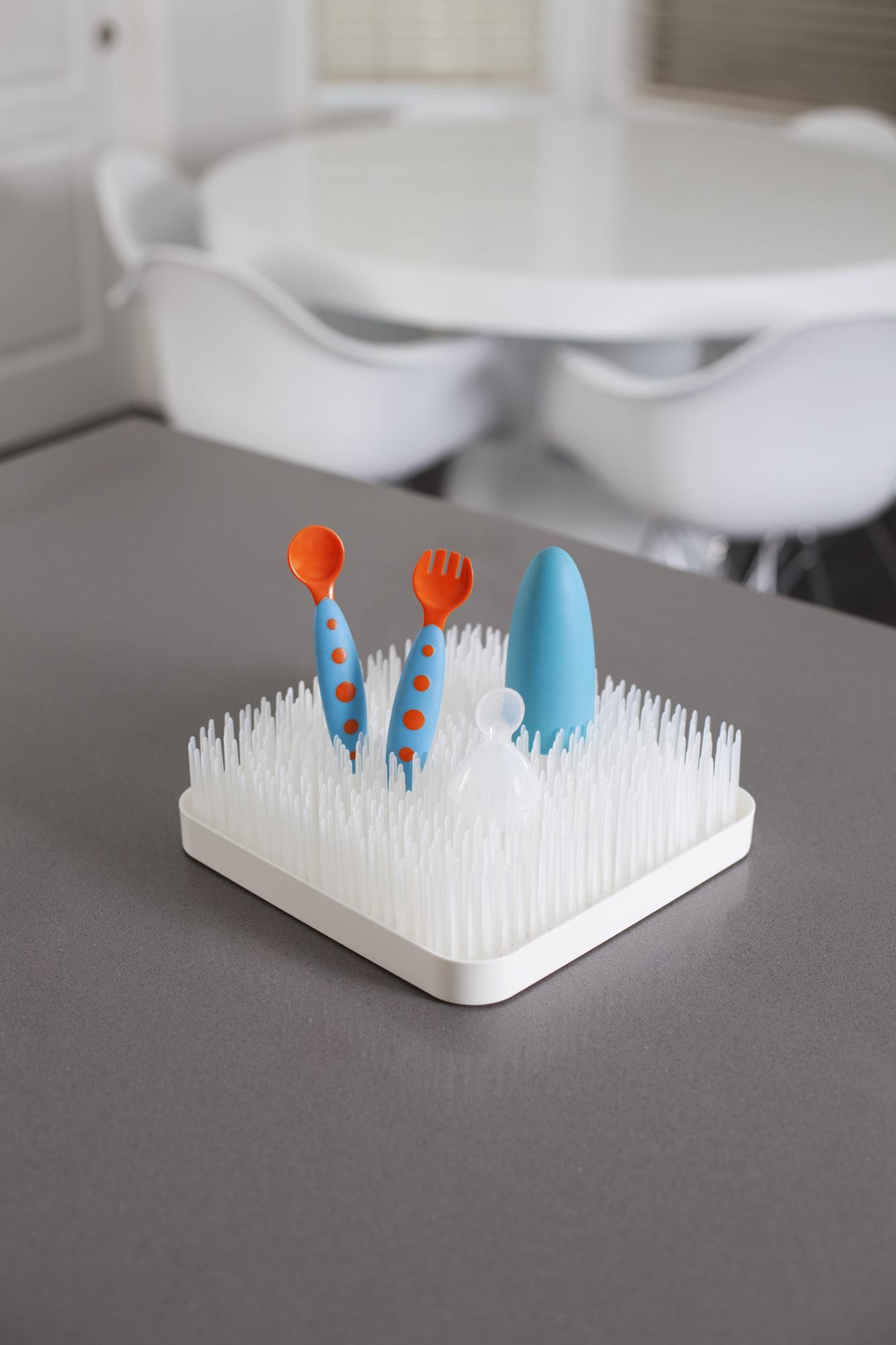 Boon Grass Drying Rack White Dish Racks Baby