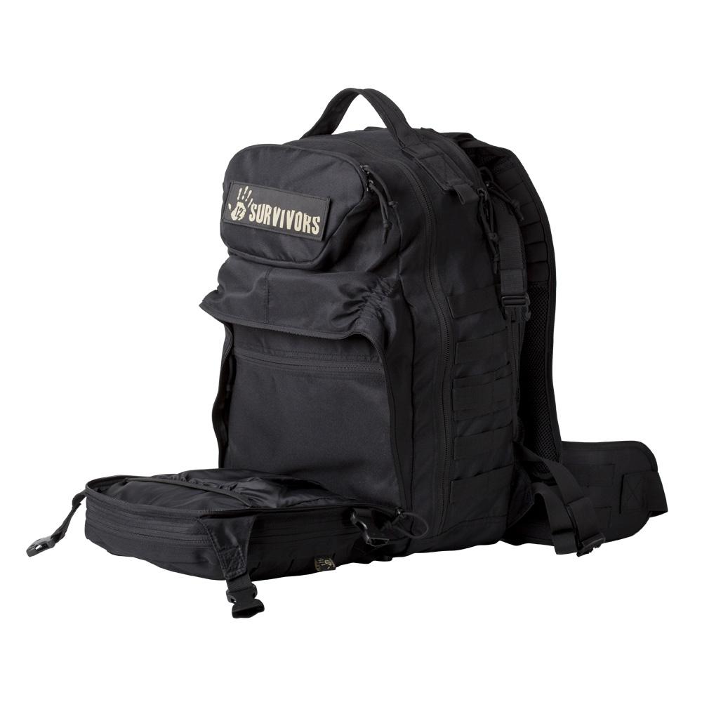 12 Survivors Tactical Backpack, Black Sports & Outdoors