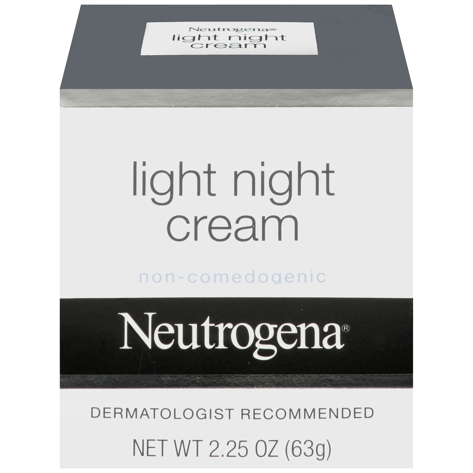 Neutrogena Light Facial Night Cream, 2.25 Oz. Beauty