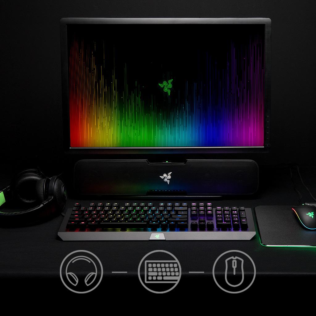 Razer BlackWidow X Chroma, Clicky RGB Mechanical Gaming