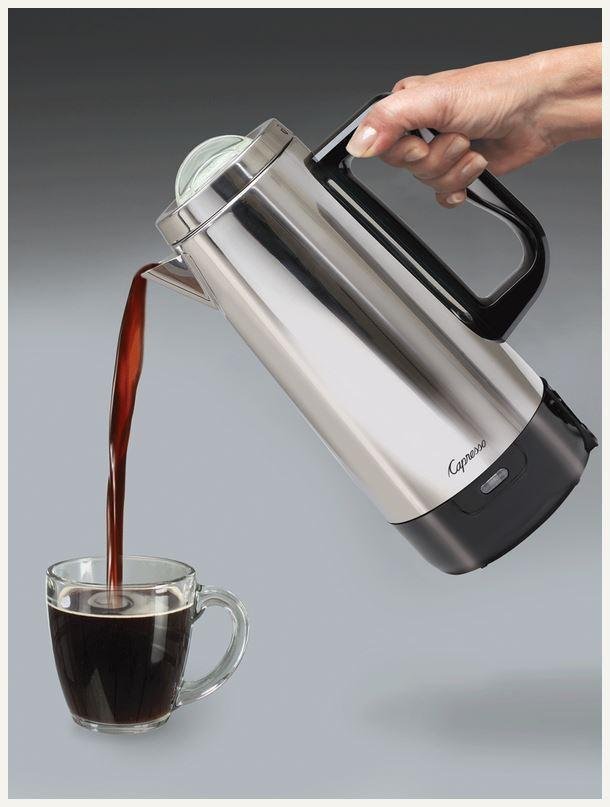 Capresso 405.05 12 Cup Perk Coffee Maker, Metallic Kitchen