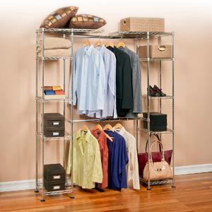 Amazon.com: Seville Classics Expandable Closet Organizer System: Home ...