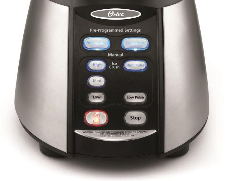 Oster Reverse Crush Counterforms Blender, with 6Cup Glass