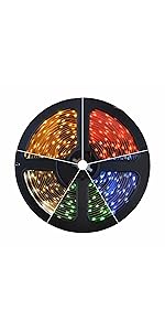 LED Light Strip 3528 300 Warm Cool White Red Green Blue