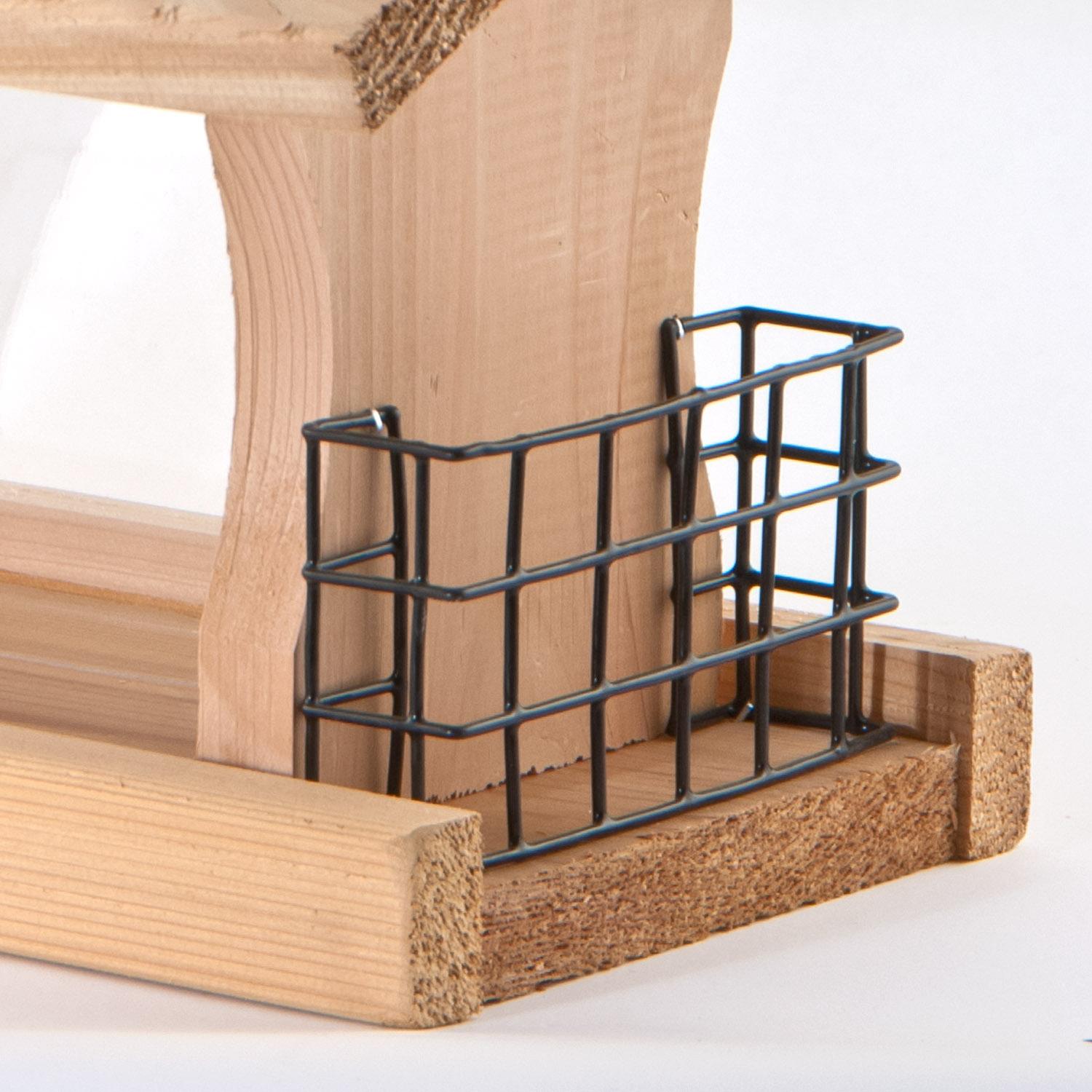 Woodlink Deluxe Cedar Bird Feeder with Suet Cages Model