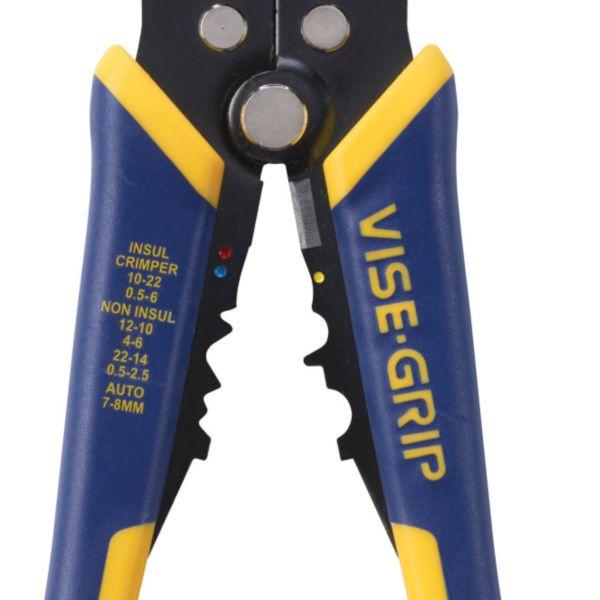 Wire Stripper Cutter Tool Cable Crimper Plier IRWIN VISEGRIP Self Adjusting eBay