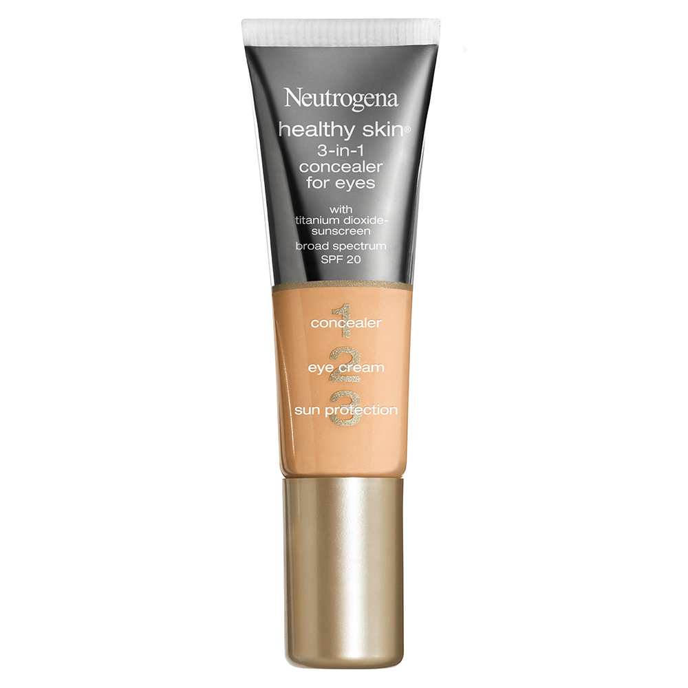 Neutrogena Healthy Skin 3In1 Concealer For Eyes Broad Spectrum Spf 20, Light 10